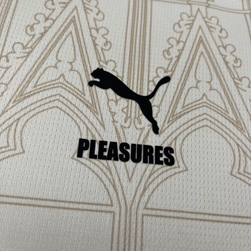 Camisa Milan x Pleasures | 23/24 Torcedor Puma - Branca