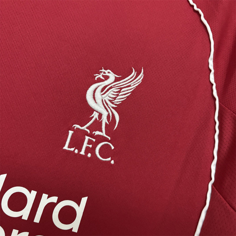 Camisa I Liverpool | 25/26 Torcedor Adidas - Vermelha - Manga Longa