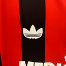 Camisa I Milan Retrô | 91/92 Adidas - Vermelha e Preta
