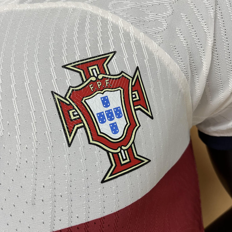 Camisa II Portugal | 2022 Modelo Jogador Nike - Branca