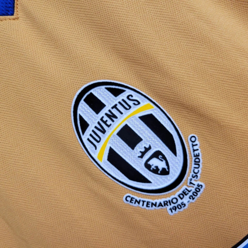 Camisa III Juventus Retrô | 05/06 Nike - Amarela e Azul
