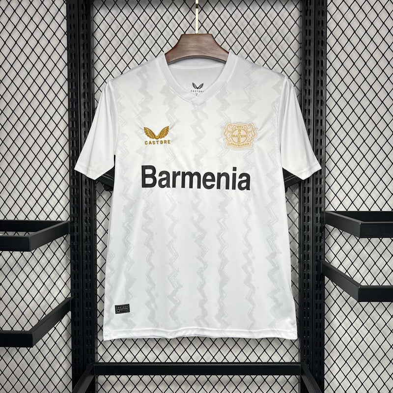 Camisa II Bayer Leverkusen | 24/25 Torcedor Castore - Branca