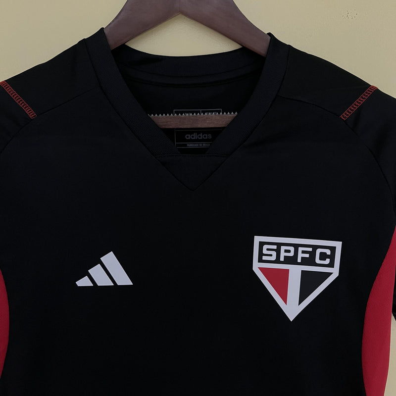 Camisa de Treino São Paulo | 23/24 Torcedor Adidas - Feminina - Preta