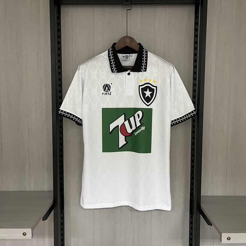 Camisa II Botafogo Retrô | 1995 Torcedor Finta - Branca