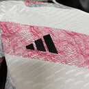 Camisa II Juventus | 23/24 Modelo Jogador Adidas - Branca Cinza e Rosa