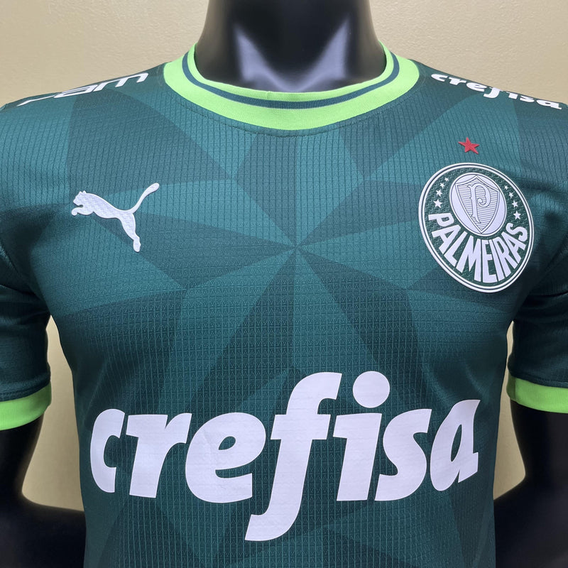 Camisa I Palmeiras | 23/24 Modelo Jogador Puma - Verde (Patrocínios)
