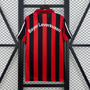 Camisa I Bayer Leverkusen Retrô | 01/02 Adidas - Vermelha e Preta