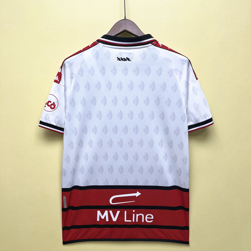 Camisa Edição Especial Bari | 23/24 Torcedor Kappa - Branca e Vermelha