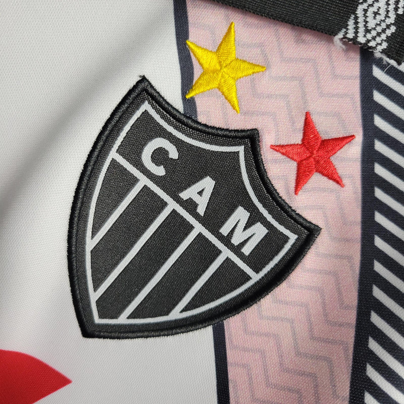 Camisa II Clube Atlético Mineiro | 1996 Torcedor Retrô - Branca