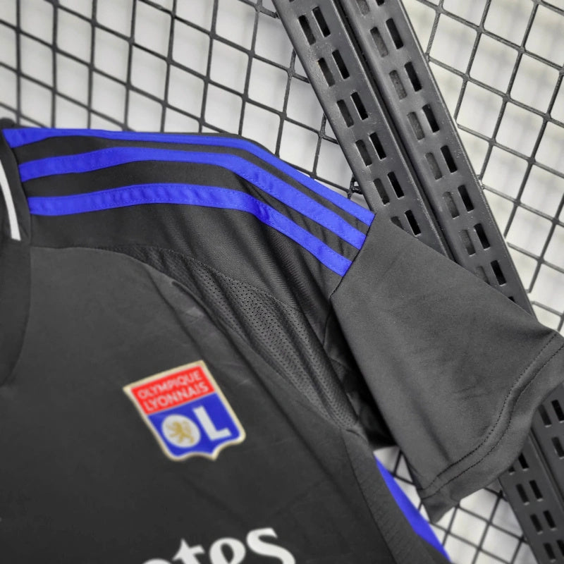 Camisa II Lyon | 24/25 Torcedor Adidas - Preta Azul e Vermelha