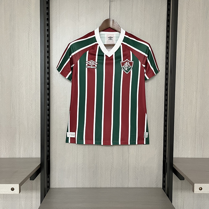 Camisa I Fluminense | 25/26 Torcedor Umbro - Feminina - Tricolor