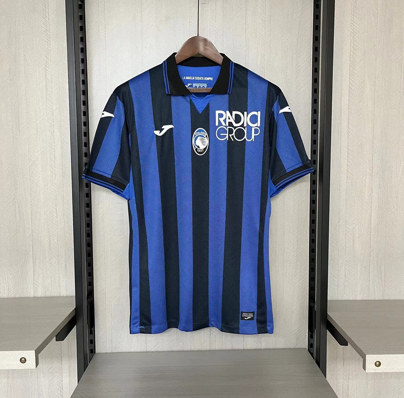 Camisa I Atalanta | 23/24 Torcedor Joma - Azul e Preta