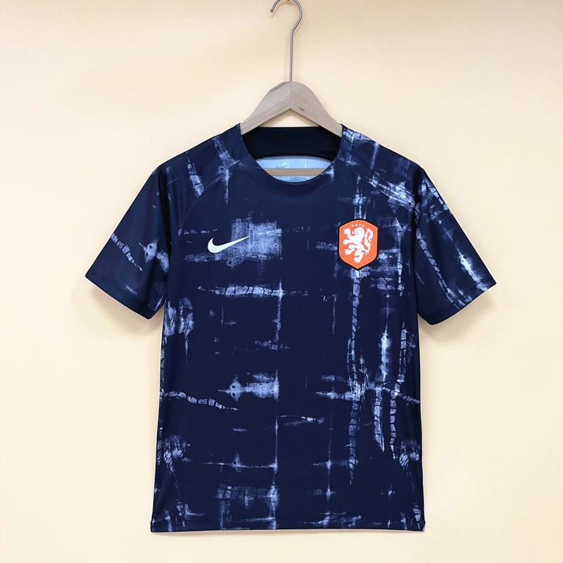 Camisa Edição Especial Holanda | 22/23 Torcedor Nike - Preta