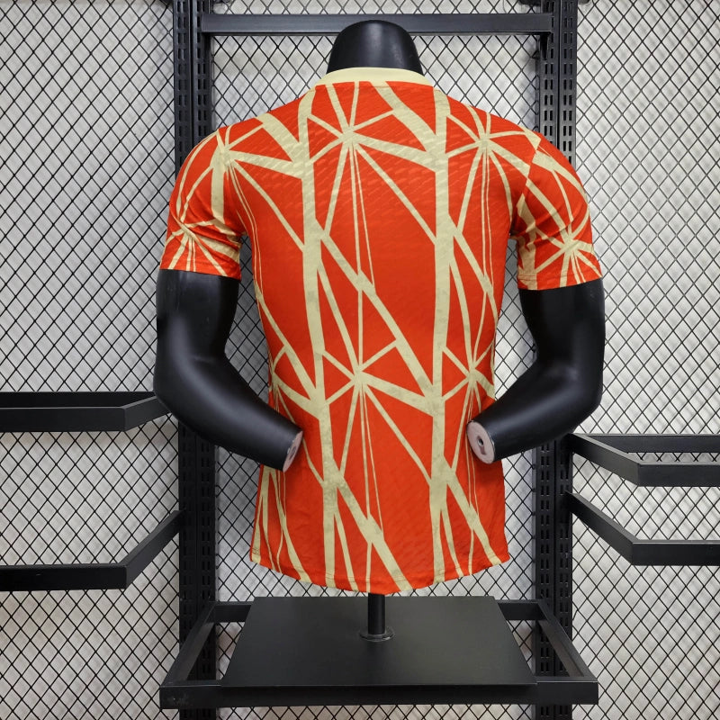 Camisa Pré Jogo Bayern de Munique | 24/25 Modelo Jogador Adidas - Vermelho e Dourado