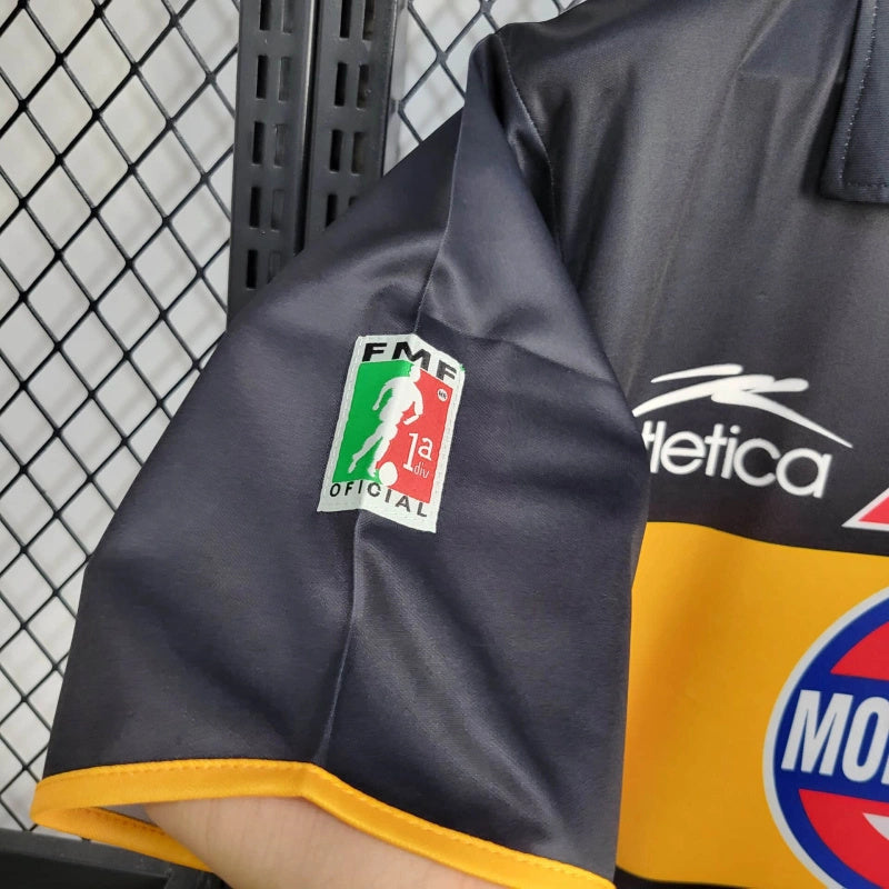 Camisa III Tigres Retrô | 03/04 Atletica - Preta e Amarela