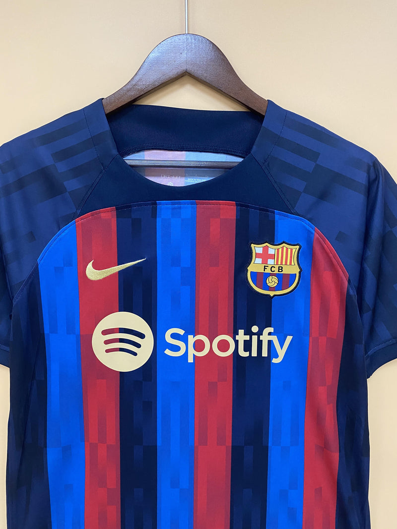 Camisa I Barcelona | 22/23 Torcedor Nike - Azul e Vermelha