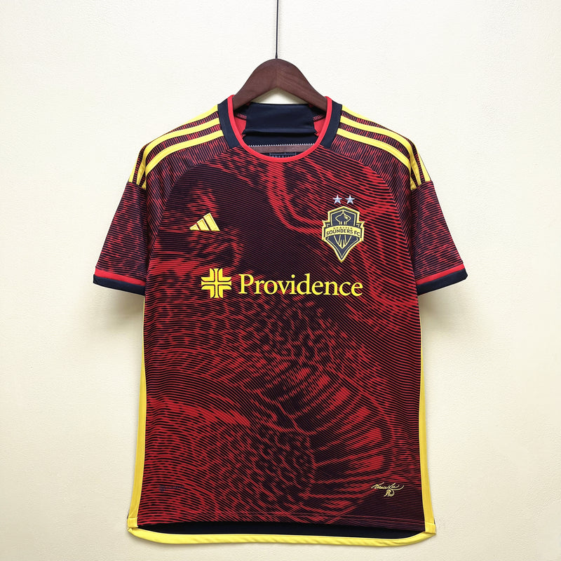 Camisa II Seattle Sounders | 23/24 Torcedor Adidas - Vermelha