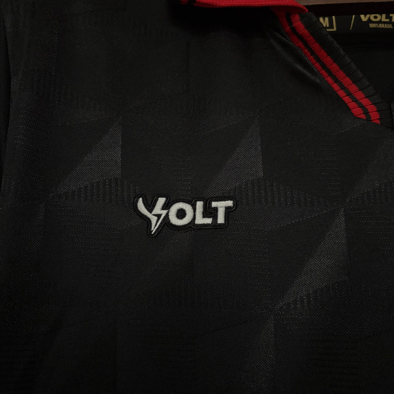 Camisa III Vitoria | 25/26 Torcedor Volt - Preta e Vermelha