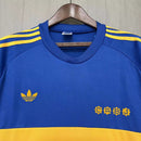 Camisa I Boca Juniors Retrô | 81/82 Adidas - Azul e Amarela