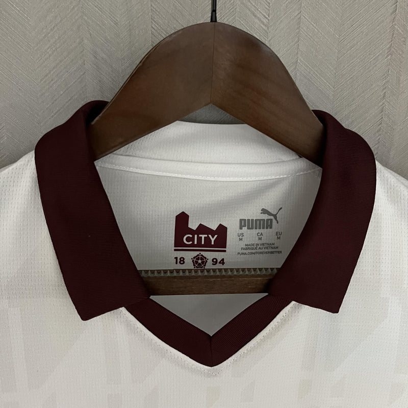 Camisa II Manchester City | 23/24 Torcedor Puma - Branca