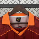 Camisa I Roma Retrô | 99/00 Diadora - Vermelha e Laranja