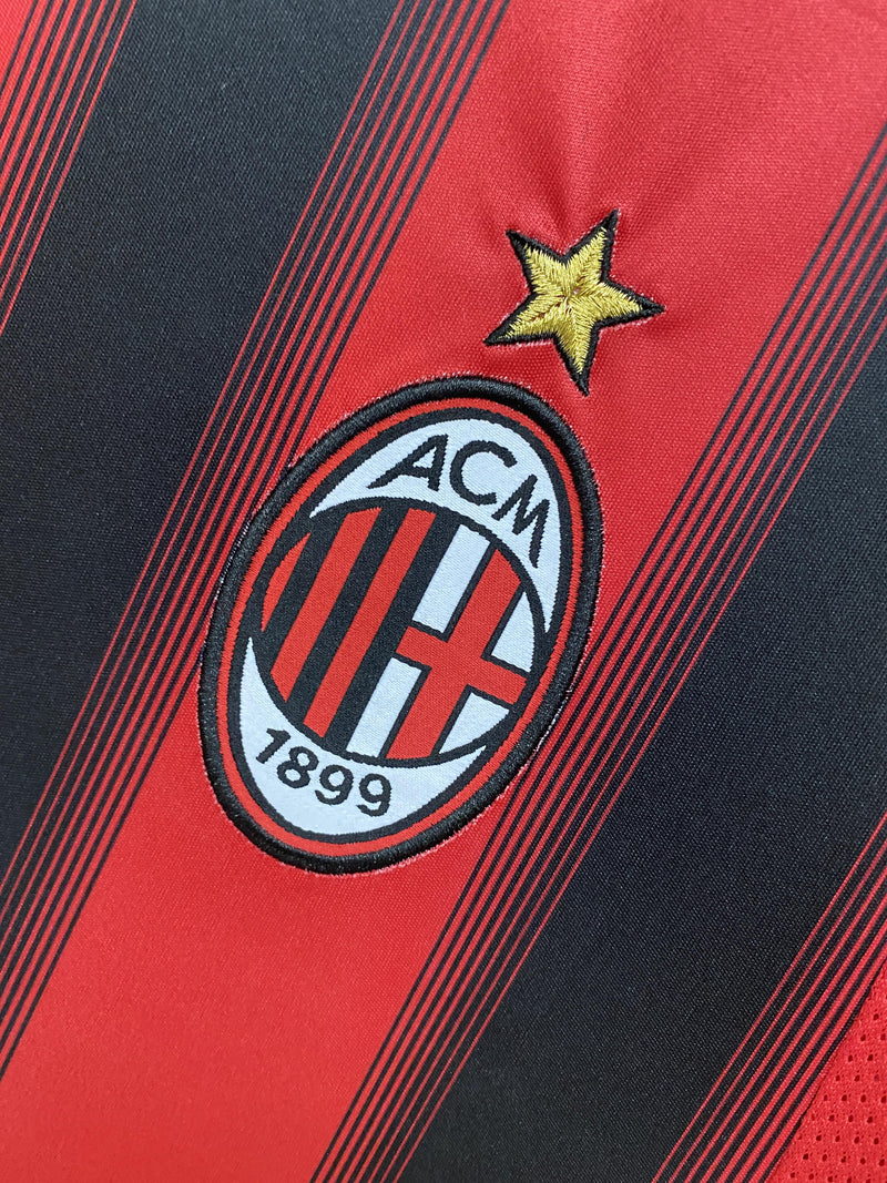 Camisa I Milan Retrô | 04/05 Torcedor Adidas - Vermelha e Preta