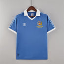 Camisa I Manchester City Retrô | 81/82 Umbro - Azul