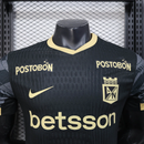 Camisa II Atlético Nacional | 25/26 Modelo Jogador Nike - Preta e Dourada