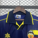 Camisa II Valencia Retrô | 96/97 Luanvi - Azul Vermelha e Amarela