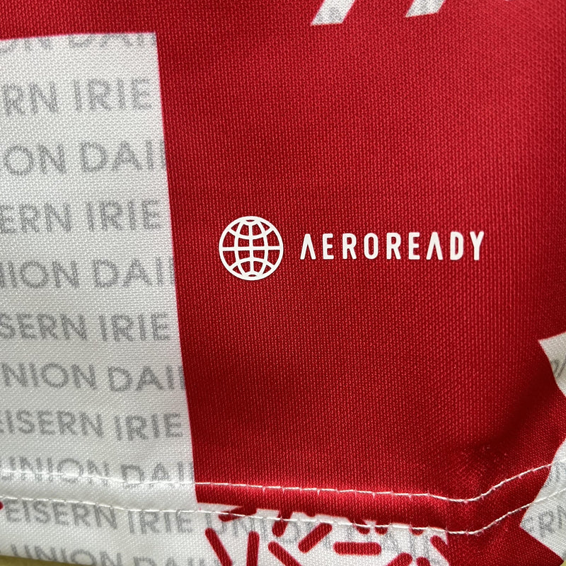 Camisa Edição Especial FC Union Berlin | 23/24 Torcedor Adidas - Branca e Vermelha