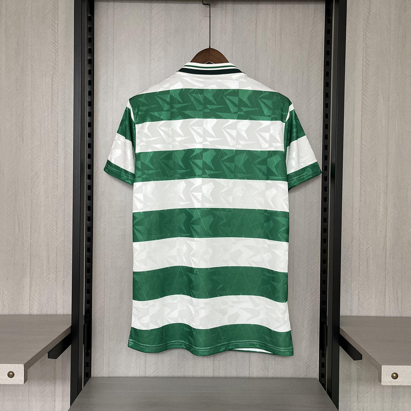 Camisa I Celtic Retrô | 89/91 Umbro - Verde e Branca