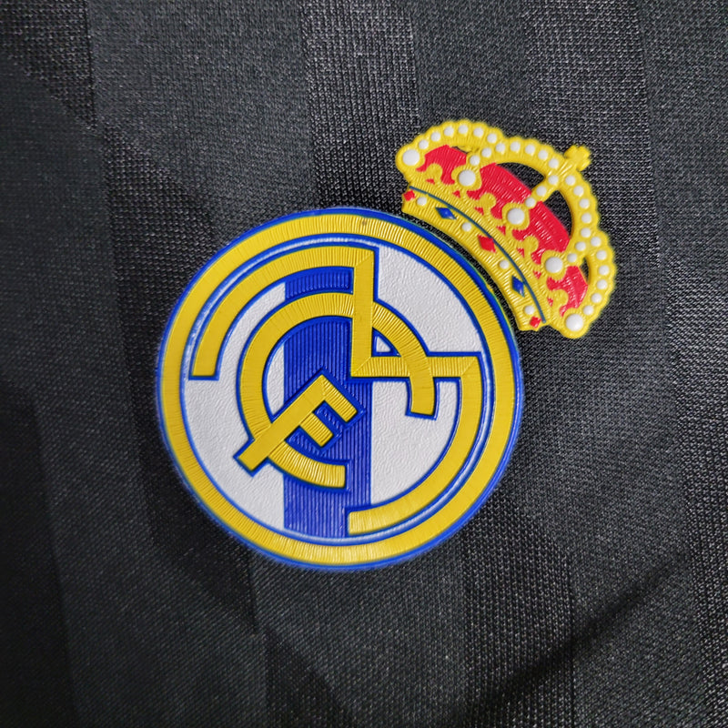 Camisa II Real Madrid Retrô | 2012 Adidas - Preta - Manga Longa