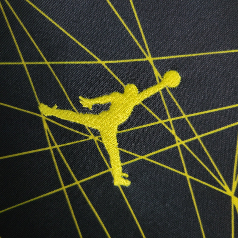 Camisa IV PSG | 22/23 Torcedor Jordan - Preta e Amarela