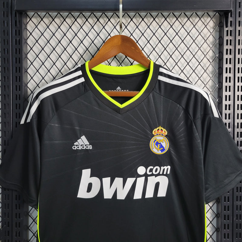 Camisa II Real Madrid Retrô | 10/11 Adidas - Preta