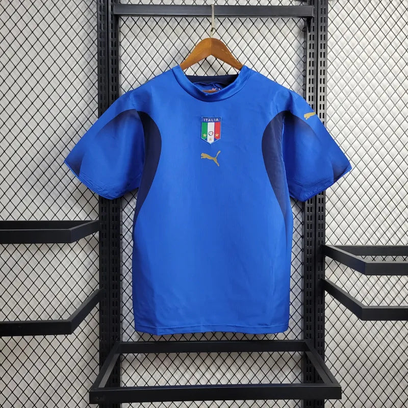 Camisa I Itália Retrô | 2006 Puma - Azul