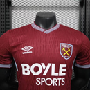 Camisa I West Ham | 25/26 Modelo Jogador Umbro - Vinho