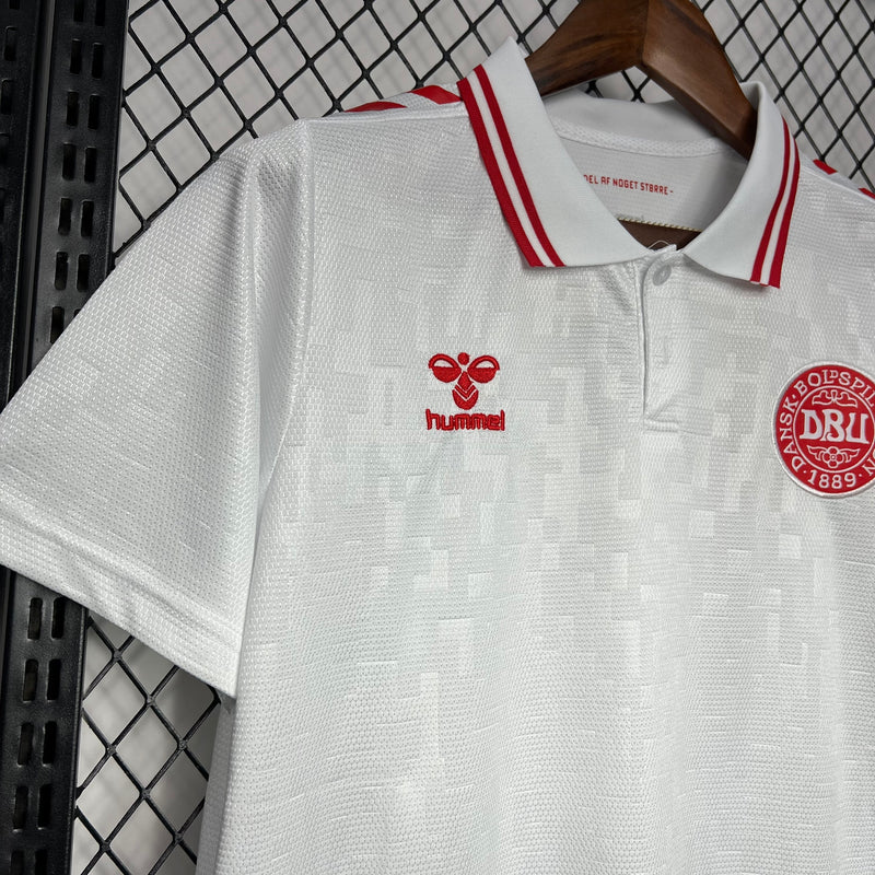Camisa II Dinamarca | 2024 Torcedor Hummel - Branca