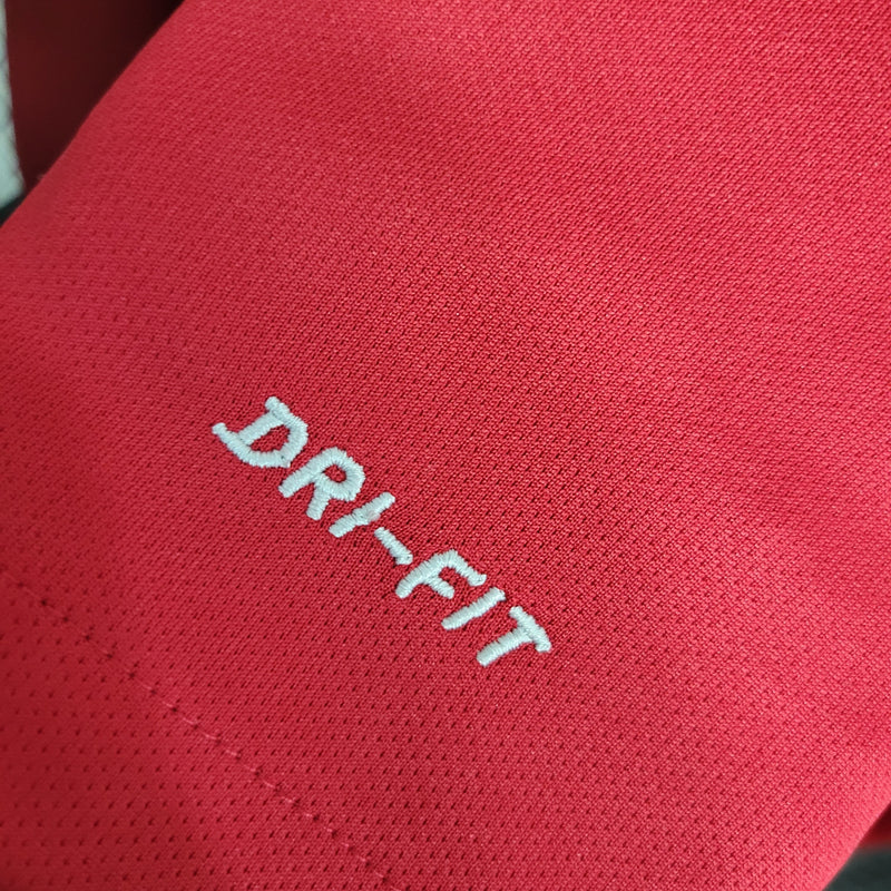 Camisa I Portugal Retrô | 2016 Torcedor Nike - Vermelha - Manga Longa