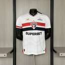 Camisa I São Paulo | 25/26 Modelo Jogador New Balance - Branca (Patrocínios)