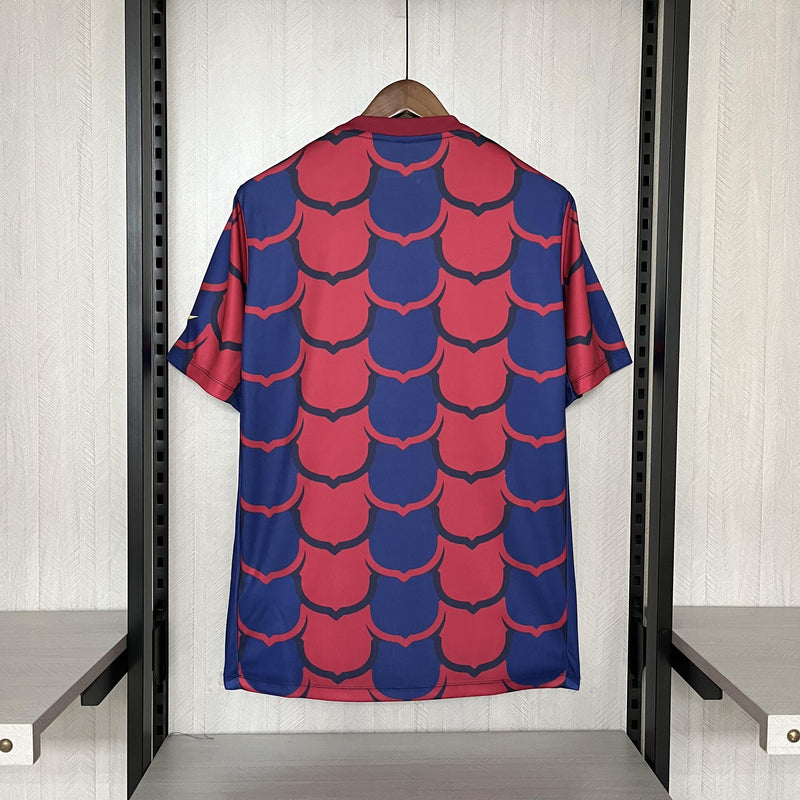 Camisa Edição Especial Barcelona | 24/25 Torcedor - Vermelha e Azul