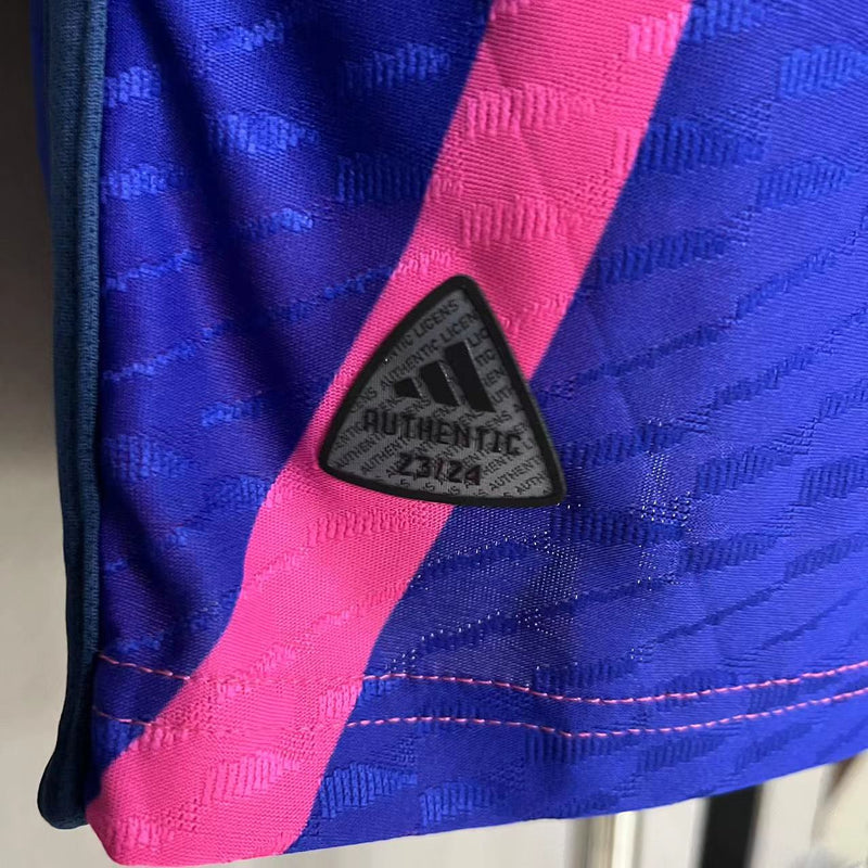 Camisa II Alemanha | 23/24 Modelo Jogador Adidas - Rosa e Azul