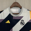 Camisa Treino Real Madrid | 23/24 Torcedor Adidas - Branca e Preta