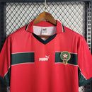Camisa III Marrocos Retrô | 1998 Puma - Vermelha e Verde