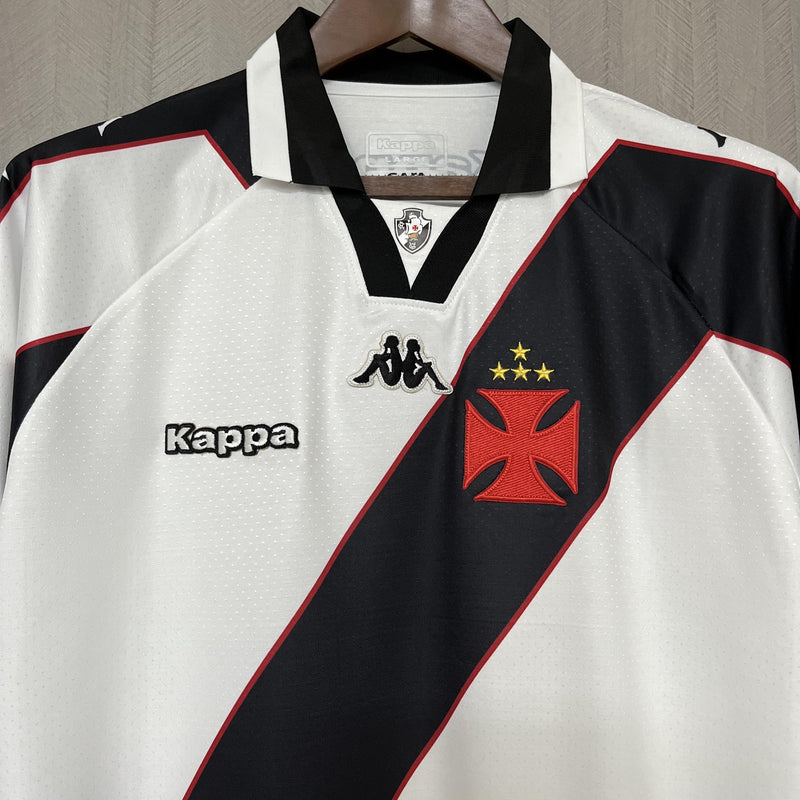 Camisa II Vasco Retrô | 1997 Torcedor Kappa - Branca