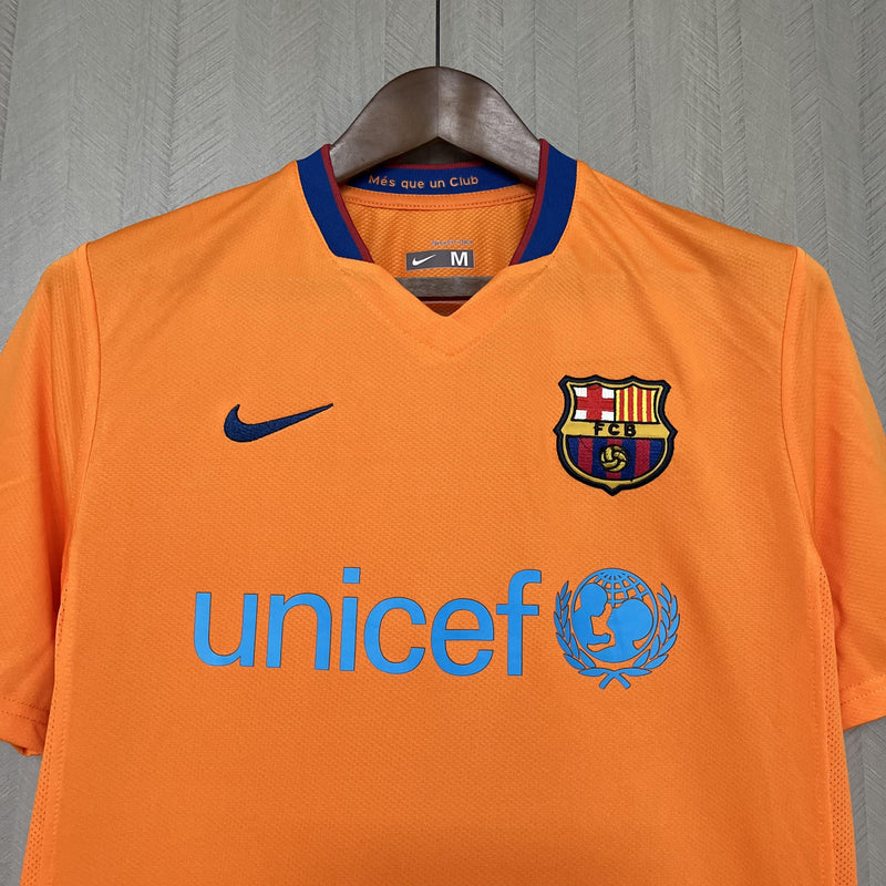 Camisa II Barcelona Retrô | 06/07 Torcedor Nike - Laranja
