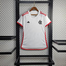Camisa II Flamengo | 24/25 Torcedor Adidas - Branca e Vermelha - Feminina