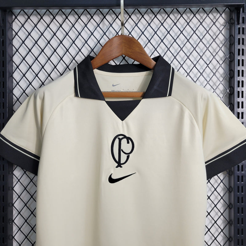 Camisa IV Corinthians | 23/24 Torcedor Nike - Bege - Feminina