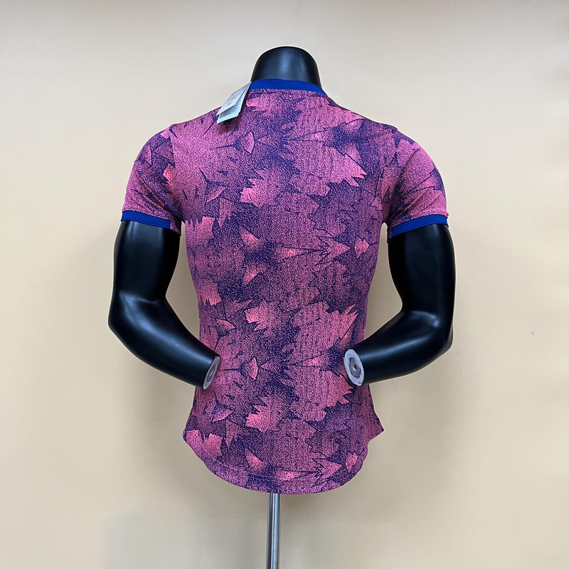 Camisa III Juventus | 22/23 Modelo Jogador Adidas - Rosa e Azul