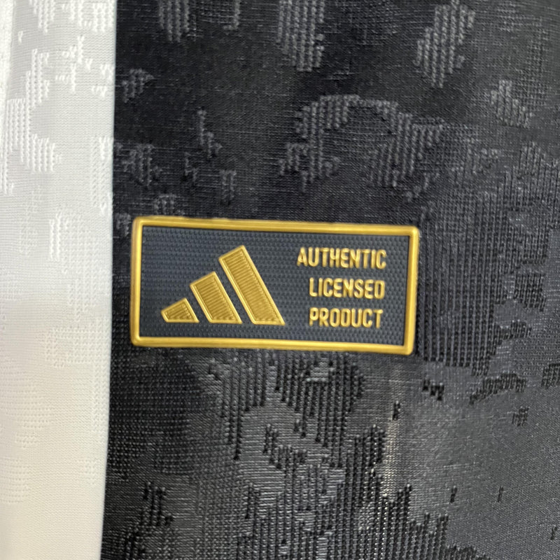 Camisa I Juventus | 24/25 Modelo Jogador Adidas - Preta e Branca