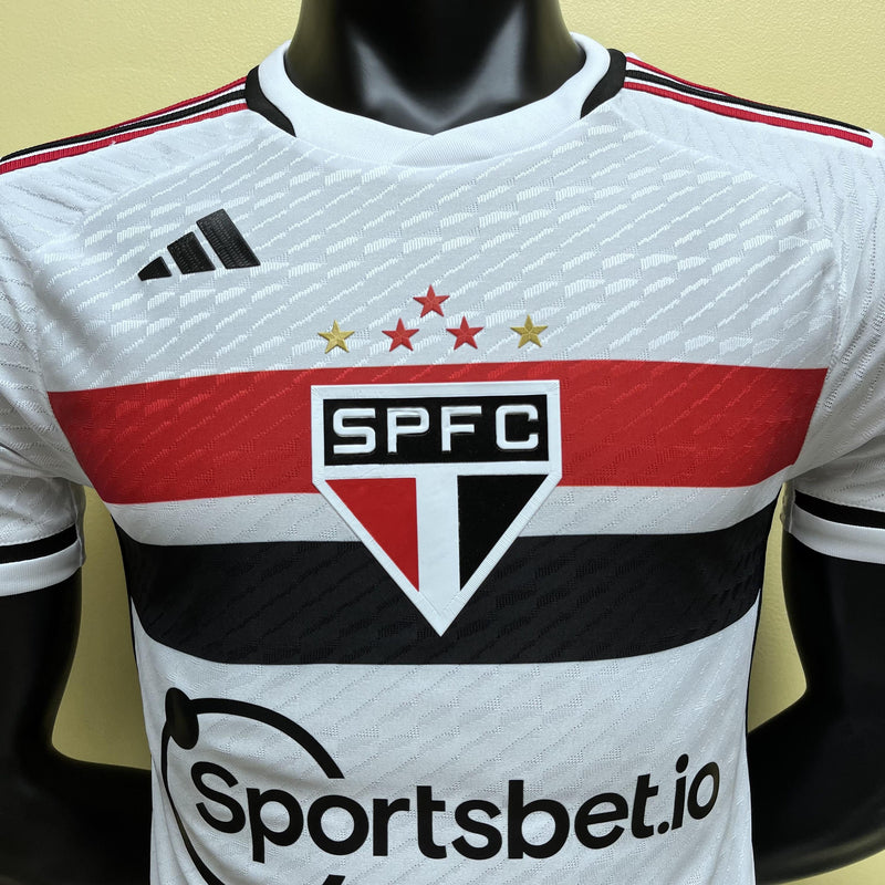 Camisa I São Paulo | 23/24 Modelo Jogador Adidas - Branca